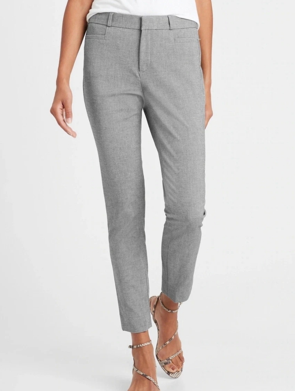 Banana Republic High Rise Sloan, Color Gray Size 2